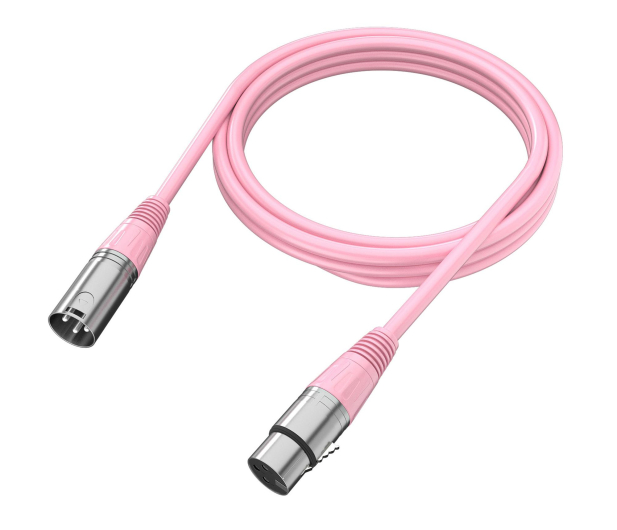 Fifine L9CP XLR RÓŻOWY 1,8 M - 1602025 - zdjęcie